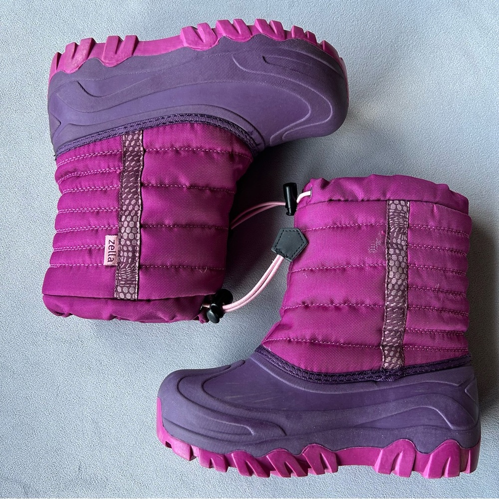 Zella ~ Water Resistant Winter Boots ~ Kids Size 13